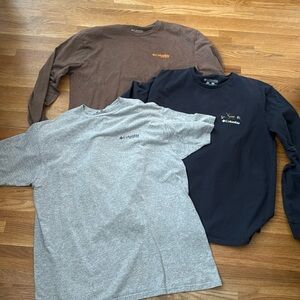 Columbia- 3 shirts- xl